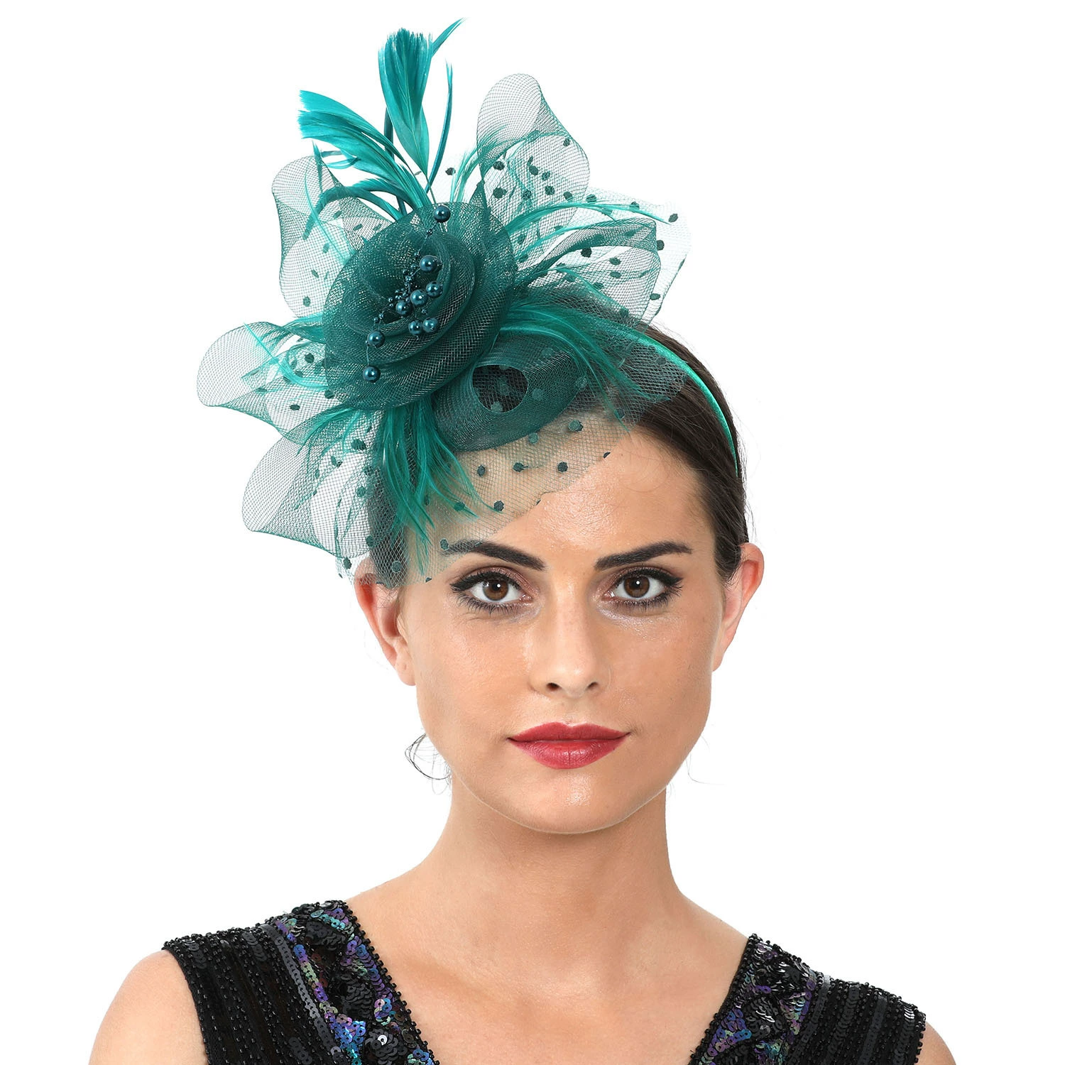 Women'S Fashion Kentucky Derby - Élégant Fascinator pour Femme, Chapeau de