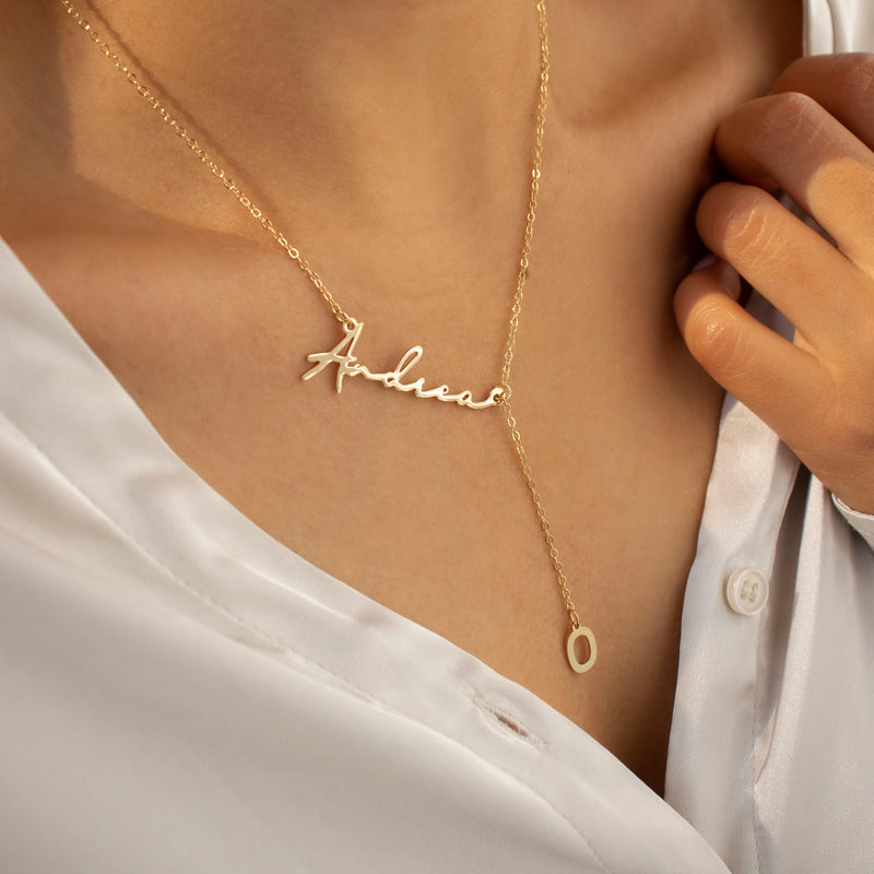 Collier Long personnalisé en a - Women Fashion Dress Names avis et prix