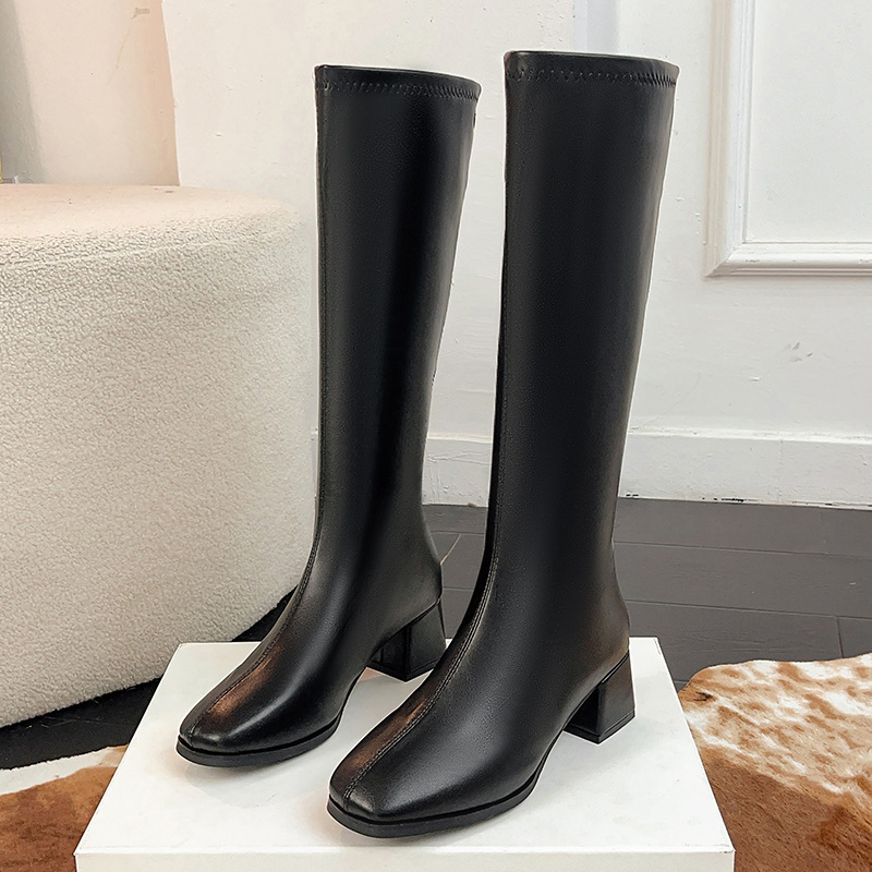 Bottes longues pour femmes, ve - Women'S Fashion Knee High Boots avis et prix