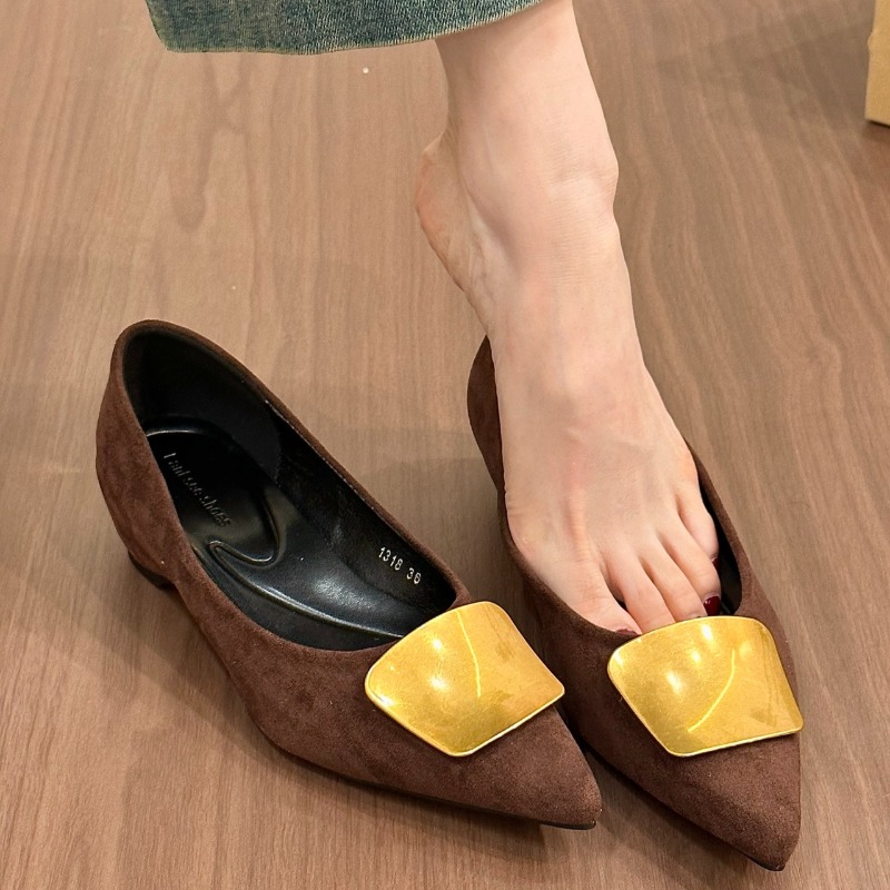 Femmes pompes à talons bas bou - Women'S Fashion Shoes avis et prix