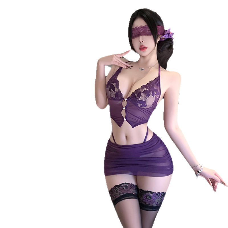 Costume de cosplay de secrétai - Lace Trim Cami avis et prix