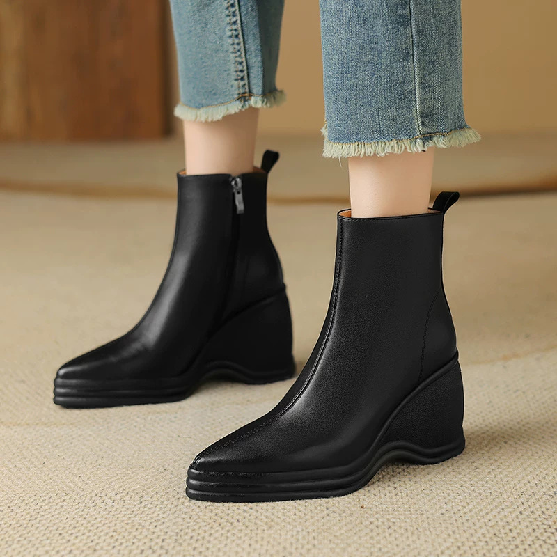 Nouvelles bottes à talons comp - Women'S Fashion Korea avis et prix