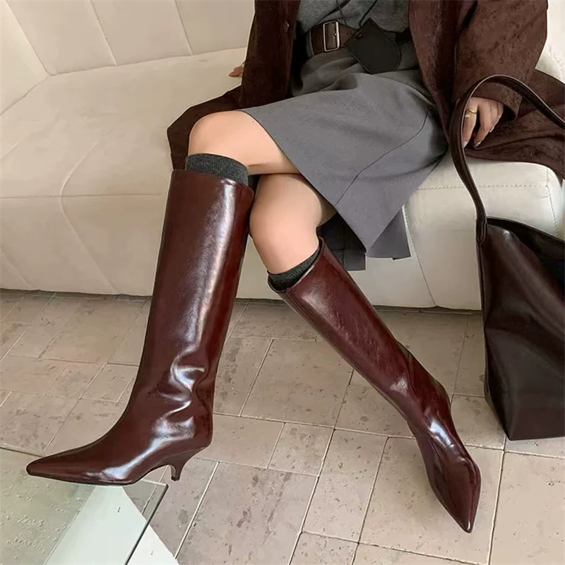 Nouvelles Bottes Hautes Femme  - Women'S Fashion Knee High Boots avis et prix
