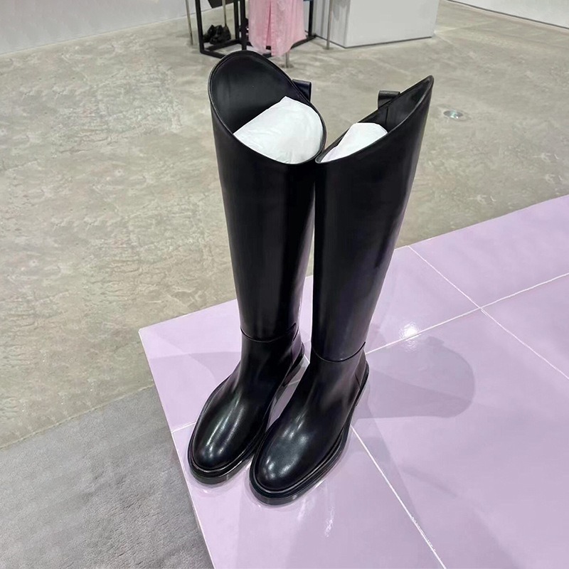 Bottes de chevalier noires à b - Women'S Fashion Knee High Boots avis et prix