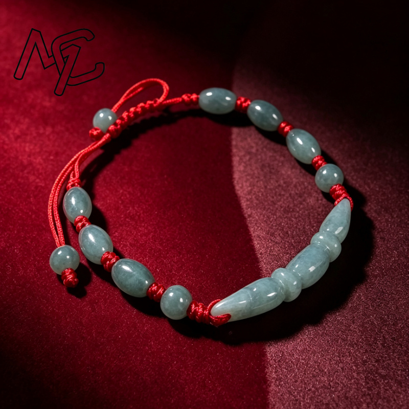 Perles en jade bleu naturel, é - Women'S Fashion Jewellery avis et prix